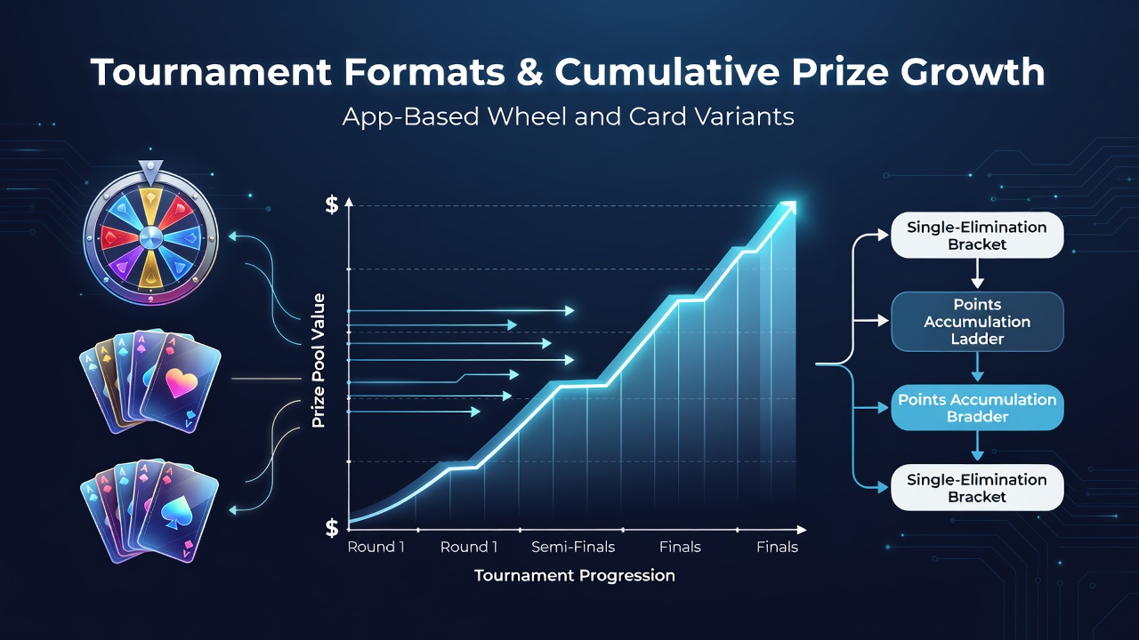 Turnierstrukturen und Preispool-Entwicklung in mobilen Wheel- und Kartenspielen