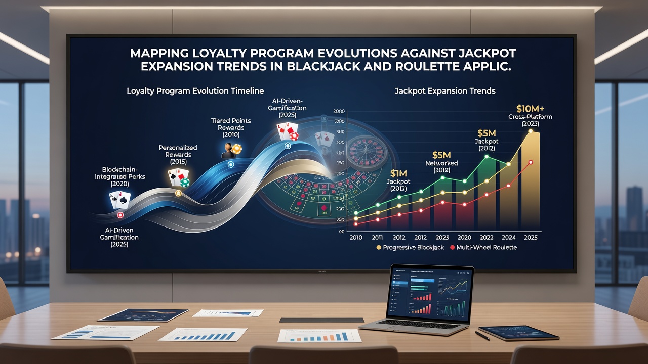 Analyse der Jackpot-Expansion und Treueprogramm-Anpassungen in Roulette- und Blackjack-Apps