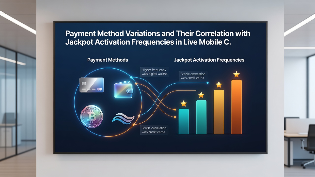 Statistische Auswertung von Zahlungsvarianten und Jackpot-Häufigkeiten in Live-Mobile-Umgebungen