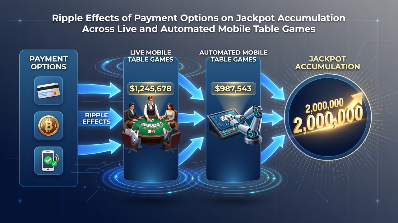 Auswirkungen von Transaktionsgeschwindigkeit auf Jackpots in mobilen Tischspielen